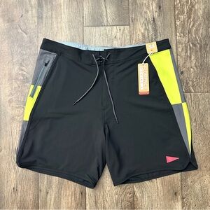 Florence Marine X Stretch Boardshort Men’s Size 34 Black